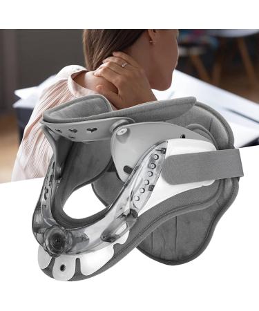 Ininosnp Neck Traction Device - Adjustable Inflatable Cervical Stretcher Collar for Neck and Shoulder Pain Relief - Buy Online on GoSupps.com