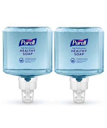 PURELL Brand CLEAN RELEASE Technology(CRT) HEALTHY SOAP High Performance Foam Fragrance Free 1200 mL Refill for PURELL ES8 Automatic Soap Dispenser (Pack of 2) - 7785-02 -Manufactured by GOJO Inc - Buy Online on GoSupps.com