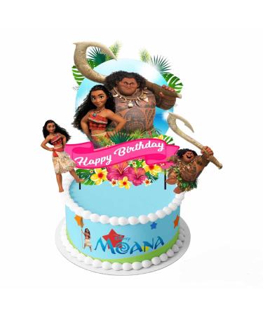 Moana Maui Birthday Cake Topper Cake Decoration Self-assembly