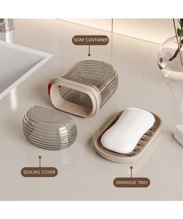 Portable Travel Soap Case & Toothbrush Holder - Leak Proof Bathroom Supplies for International Travel - Buy Online on GoSupps.com