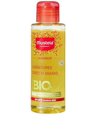 Mustela Maternity Organic Stretch Marks Oil Fragrance-Free 105 ml