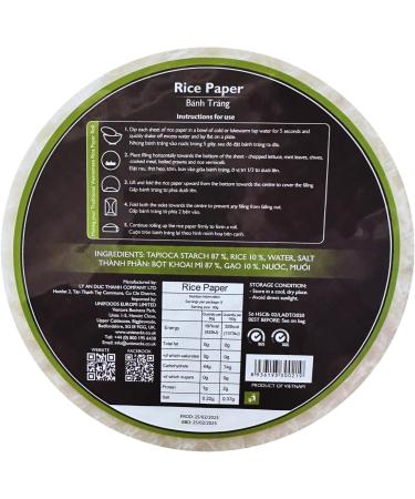 Lyan Mekong River White Rice Paper 16cm 300g - Buy Online on GoSupps.com