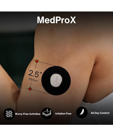 Dexcom G7 Adhesive Patches - Waterproof Sensor Covers for CGM | 10-14 Days Durability | Sensitive Skin Friendly | Perfect for Swimming - Buy Online on GoSupps.com