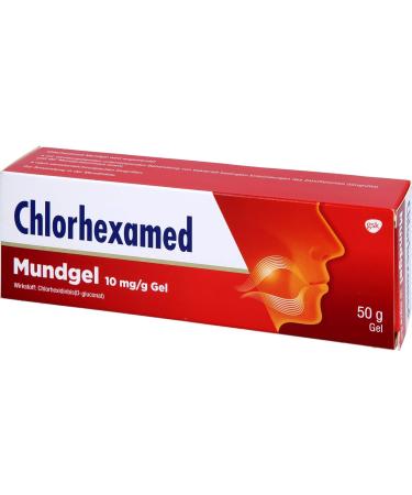 Chlorhexamed Mouth Gel 10mg/g - 50g | Antibacterial Oral Care with Chlorhexidine - Buy Internationally - Buy Online on GoSupps.com