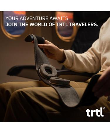 Trtl Glimpse Sleep Mask - Comfortable Blackout Eye Mask for Travel | Breathable & Includes Travel Bag & Ear Buds - Buy Online on GoSupps.com