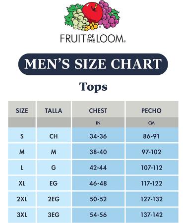 Fruit of the Loom Men's Eversoft Cotton Stay Tucked Crew T-Shirt - 6 Pack White (S-3XL) - Coolzone Underarm - Buy Online on GoSupps.com