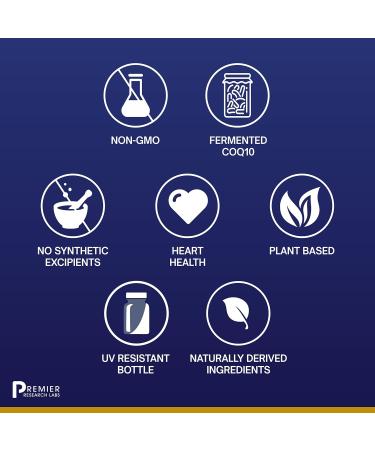 Premier Research Labs CardioVen - Herbal Heart Support with CoQ10 Blueberry and Hawthorn Berry - Vegan & Vegetarian - 60 Plant-Based Capsules - Buy Online on GoSupps.com