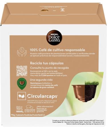  Nescafe Nescaf Dolce Gusto Cortado Espresso Macchiato 16 Capsules - Buy Online on GoSupps.com