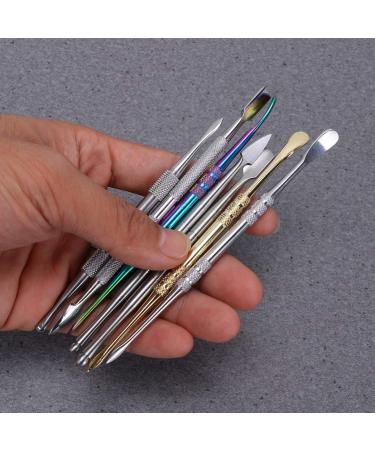 COHEALI Stainless Steel Jewelry Kit Set - Ear Cleaning & Candle Making Tools | 7pcs Ear Pick, Wax Carving Tools, Clay, Candle Kit - 0.6x12.2cm - Buy Online on GoSupps.com