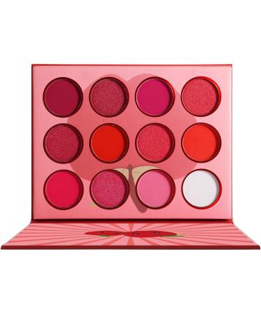 20pcs/lot Beauty Palette Red Eyeshadow Palette Cute Cosmetics Blush Eye Shadow Custom Eyeshadow Palette With Logo Eyeshadow Palette ( Size : Rose Red ) - Buy Online on GoSupps.com
