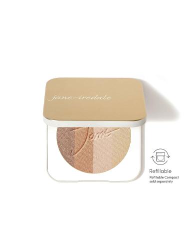 Jane Iredale PureBronze Shimmer Bronzer Refill - Cruelty-Free Bronzing Powder with Buildable Coverage - 4 Blendable Shades - Lightweight & Breathable - Moonglow Refill - Buy Online on GoSupps.com