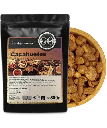 Caramel-wrapped peanuts 500 g - LA PLANTIGO