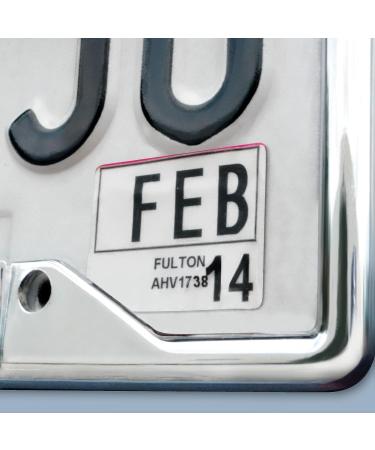 NCAA NC State Wolfpack Chrome Metal License Plate Frame by FANMATS | Officially Licensed College Merchandise - Buy Online on GoSupps.com