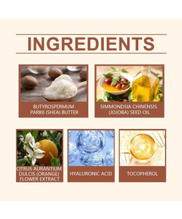 KING BODY BUTTER Shea Jojoba Moisturizer with Orange Flower Extract - Deep Hydration Body Butter for Dry Skin Non-Greasy Natural Formula Long-Lasting Moisture Lock 4 oz - Buy Online on GoSupps.com