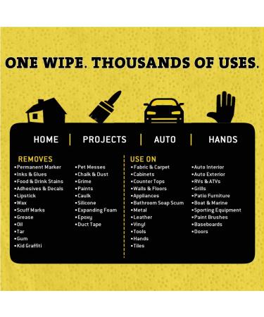 Tub O Towels TW90 Heavy-Duty Multi-Surface Cleaning Wipes - 90 Count Per Canister - 1-Pack - Buy Online on GoSupps.com