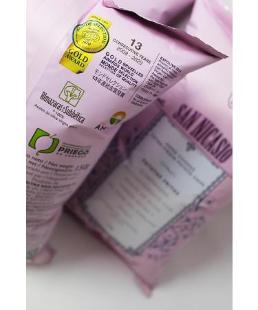 SAN NICASIO fries with Pimentn de la Vera DOP box of 14 bags of 150gr - Buy Online on GoSupps.com