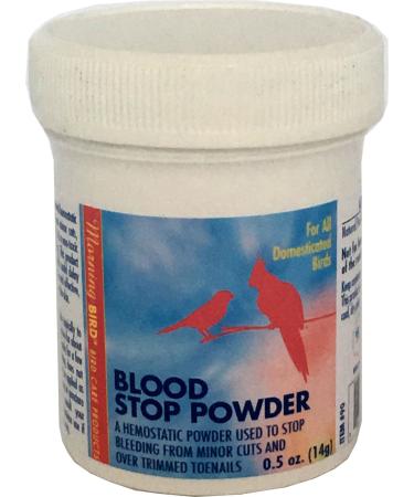 FabFinchesUK Morning Bird Blood Stop Powder Natural Hemostatic Product Bird Health Treatment
