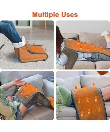 Buy Soppy Foot Warmers - Removable Heated Footpack for Men & Women | 6 Heating Levels Washable | Fast Heating Auto Shutdown | International Shipping - Buy Online on GoSupps.com