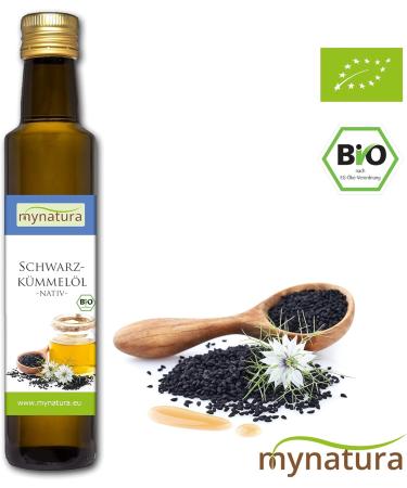 Mynatura Organic Black Seed Oil - Premium Fatty Acids - 500ml Bottle (2 x 500ml) - Buy Online on GoSupps.com