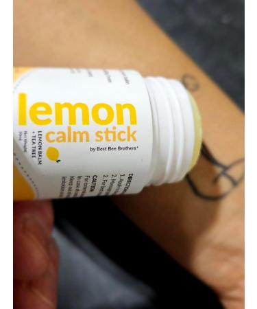 Best Bee Brothers Lemon Calm Stick | Insect Bite Itch Relief Balm for Bug Bites & Skin Irritation - Buy Online on GoSupps.com