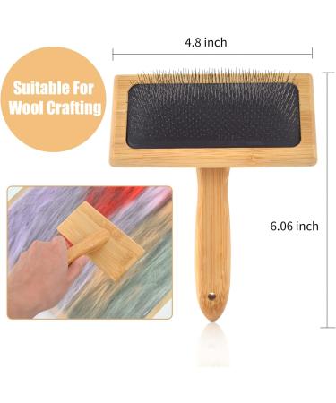 9.8 X 9.8 Inch Blending Board & Needle Felting Tools Set - Wool Carders & Cloth for Needle Felting Supplies - Buy Online on GoSupps.com