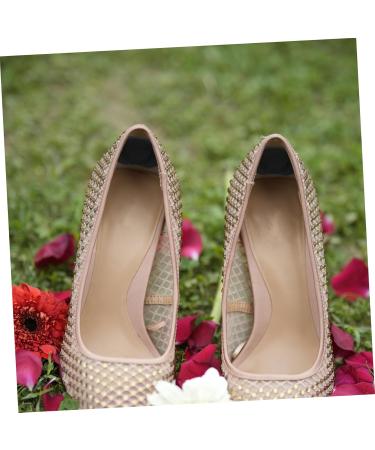 High Heel Insole Comfort Pads for Women - Wear-Resistant Heel Cushions & Protectors - Black Shoe Grip Inserts 8.00X4.10X0.60CM - Buy Online on GoSupps.com