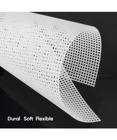 Caydo 4 Pack 7 Count Plastic Mesh Canvas Sheets for Embroidery and Crafting - 10.5 x 13.5 Inch - Buy Online on GoSupps.com