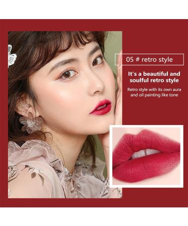 Hhseyewell Long Lasting Velvet Matte Lipstick - Moisturizing & Non-Stick Cup Lip Gloss for All Skin Types | White Square Tube Lipstick - One Size - Buy Online on GoSupps.com