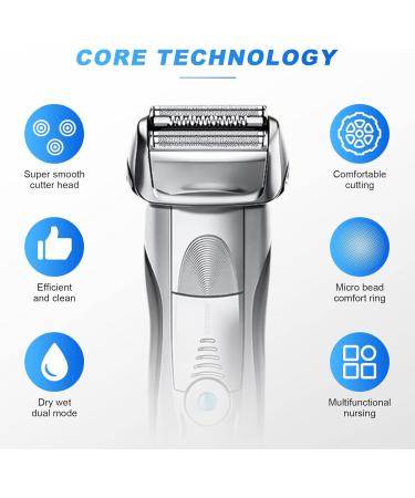 Darmlly Electric Shaving Heads for Series 7 Shaver - Compatible 70S 720S 790CC 760CC 765C 795CC 9565 9585 7840S - International Shipping Available - Buy Online on GoSupps.com