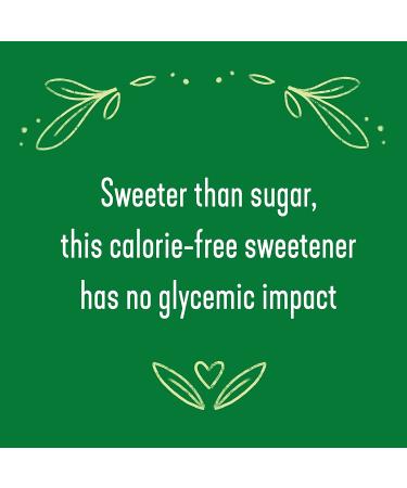 Organic Stevia Zero Calorie Sweetener Blend - Non GMO & Gluten Free - 2.65 Oz (Pack of 75) - Buy Online on GoSupps.com