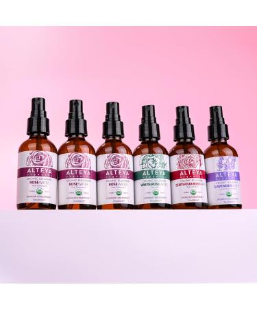 Alteya Bio Hydratant Flower Water Spray Collection 6 psc x 60ml - 100% USDA Certified Bio Pure Natural Flower Water Distill e la vapeur et Vendue directement par le Rosier Alteya Organics - Buy Online on GoSupps.com