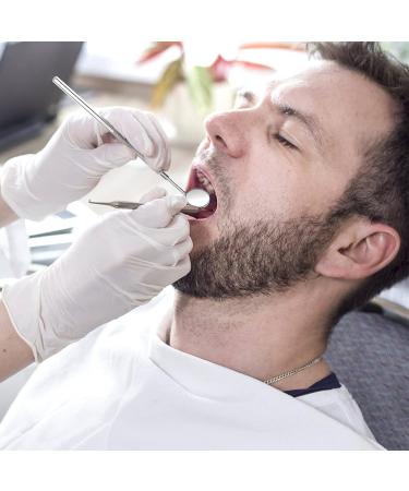 Premium Stainless Steel Dental Mirror - Mouth Inspection Tool | 1 Piece Pack for Dentists - Buy Online on GoSupps.com