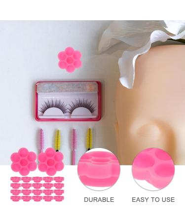 Homoyoyo Lot de 200 Supports en Plastique pour Colle D extensions de Cils Compatibles M lange de Couleurs et Fonds de Teint - Buy Online on GoSupps.com