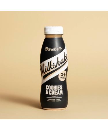 Milkshake prot in Barebells Cookies & Cream 8 x 330 ml | 24 g de prot ines | Sans sucre ajout | Sans lactose | Boisson onctueuse au d licieux go t cookies & cream Biscuit et cr me - Buy Online on GoSupps.com