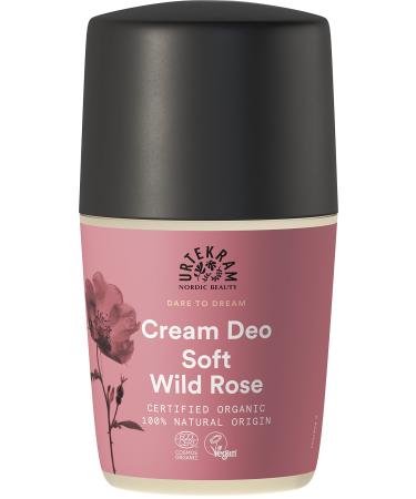 Urtekram Cream Deodorant with soft wild rose Dare to Dream 50 ml Vegan Organic