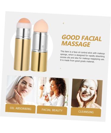 Housoutil Volcanic Stone Oil-absorbing Ball Facial Roller Skin Care Volcanic Stone Facial Tools Massaging Volcanic Stone Rolling Volcanic Stone Oil Absorption Volcanic Roller Volcanic Rock medium Golden - Buy Online on GoSupps.com