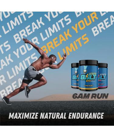 6AM Run Bolt ETX Preworkout | High-Stim Extreme Energy for Cardio | No Jitters Enhanced Electrolytes | Citrus Blast for Men & Women - Shop Now - Buy Online on GoSupps.com