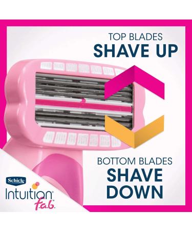 Schick Intuition F.a.b. Razor for Women - 1 Handle + 3 Blade Refills - Buy Online on GoSupps.com