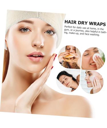 minkissy Heart LED Mirror 6 Pcs Dry Hair Cap Shower Cap Cute Coral Fleece Fast Drying Cap - Buy Online on GoSupps.com