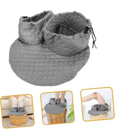 Mikinona Thermal Insulation Foot Bath Cover Bucket Protectors Foot Soaking Dual Basin Cover Foot Basin Hood Bucket Sleeve Foot Washing Barrel Cover Bucket Cover Foot Tub Cover Bucket Holder - Buy Online on GoSupps.com