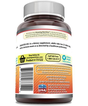 Amazing Formulas Bromelain Supplement | 2000 Mg Per Serving | 120 Tablets | Non-GMO | Gluten Free | Made in USA (Pack of 2) - Buy Online on GoSupps.com