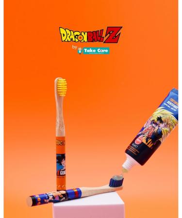 Children's Toothpaste - Cute Mint Flavor 50ml | Dragon Ball Z Whitening Formula | Fresh Breath & Healthy Teeth - Buy Online on GoSupps.com