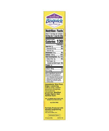 Betty Crocker Bisquick Gluten Free Pancake & Waffle Mix - 16 oz Box, 1 Pound - Buy Online on GoSupps.com