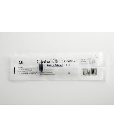 25 Pack Easy Glide Curved Tip Syringes 10/12cc - Needle-Free - Buy Online on GoSupps.com