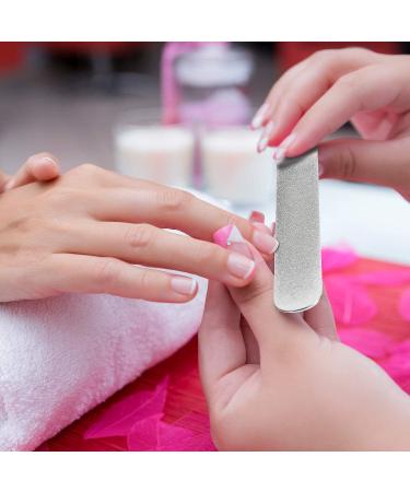 6-Piece Metal Nail File Set - Stainless Steel Sapphire Files for Salon and Travel - Buy Online on GoSupps.com