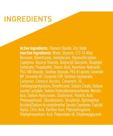 CeraVe 100% Mineral Sunscreen SPF 50 Body Sunscreen 5 oz 2 Pack - Buy Online on GoSupps.com