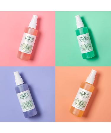 Mario Badescu Facial Spray Collection with Rose Water Cucumber Lavender and Orange Blossom Multi-Purpose Cooling and Hydrating Face Mist for All Skin Types Dewy Finish 4 Fl Oz (Pack of 4) - Buy Online on GoSupps.com