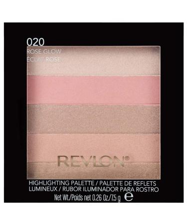 Revlon Highlighting Palette Rose Glow 020 0.26 oz (Pack of 2) - Buy Online on GoSupps.com