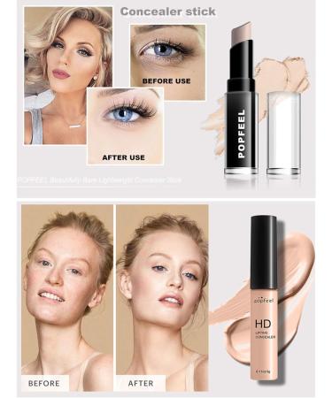 20 Pcs All-In-One Makeup Kit: Complete Gift Set for Women - Eyeshadow, Blush, Lipstick, Concealer & More | Pro Multi-purpose Beauty Bundle (#2 KIT002) - Buy Online on GoSupps.com