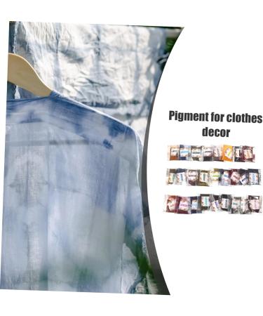 VILLCASE Clothes Pigment Tie-dye Pigments 26pcs Tie Dye Pigment Tool Aldult Powder Child Fabric Dyeing Pigments DIY Coloring Powders - Buy Online on GoSupps.com